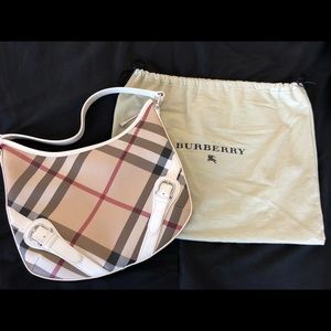 💯Authentic Burberry Hobo Shoulder Bag❤️💙